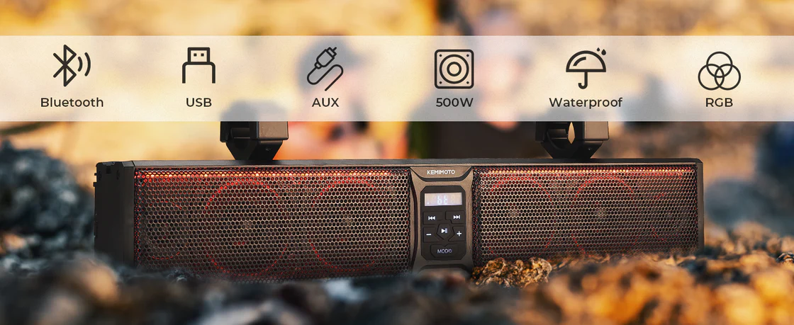 Must-Have 6-Speaker and RGB Soundbars for Your Vehicle Must-Have 6-Speaker and RGB Soundbars for Your Vehicle