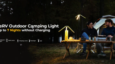 telescopic camping lantern